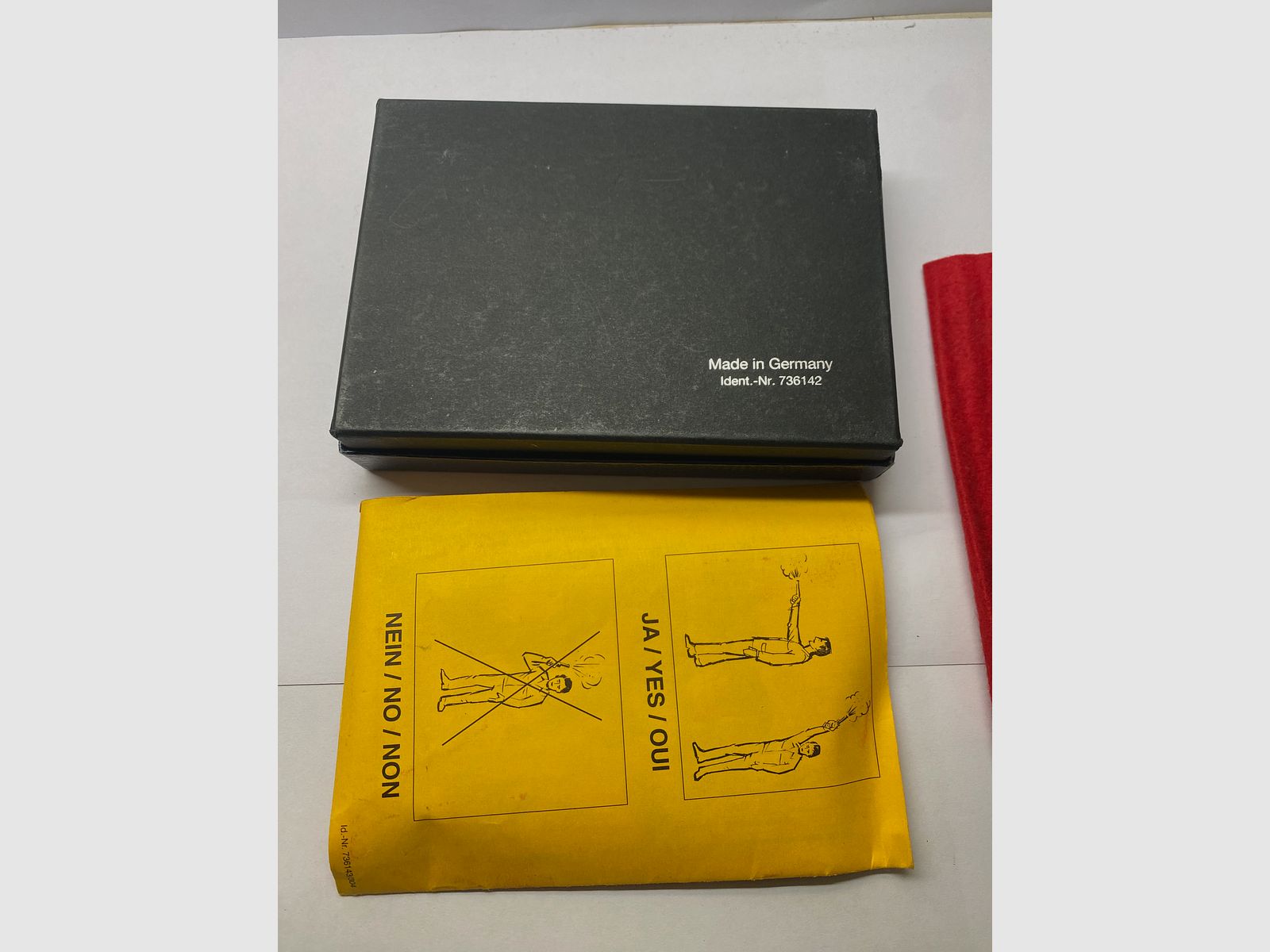 Rhöm RG 70 Schreckschuss OVP Anleitung