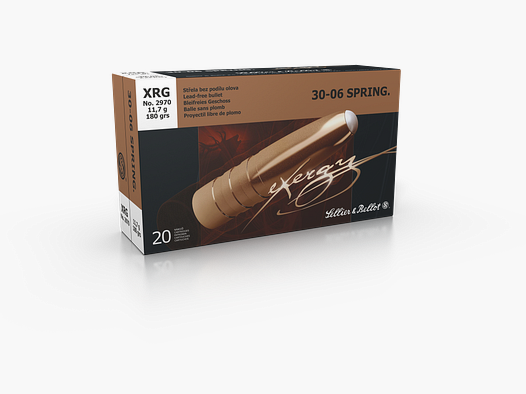 Sellier & Bellot Munizioni per fucile .30-06 Spring 11,7g eXergy