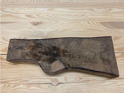 Turkish root wood blank for buttstock in wood grade 6-7