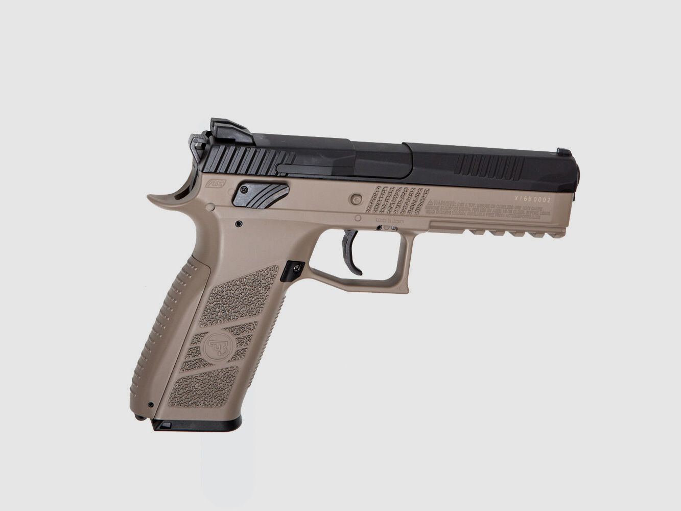 CZ CZ P-09 Co2 Pistole Blowback 4,5mm Diabolo Dual Tone FDE