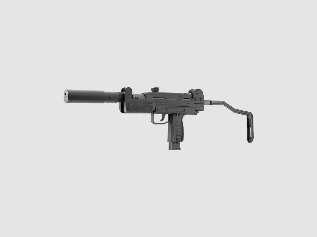 IWI Mini UZI Maschinenpistole Federdruck Kaliber 4,5mm (.177) Diabolo