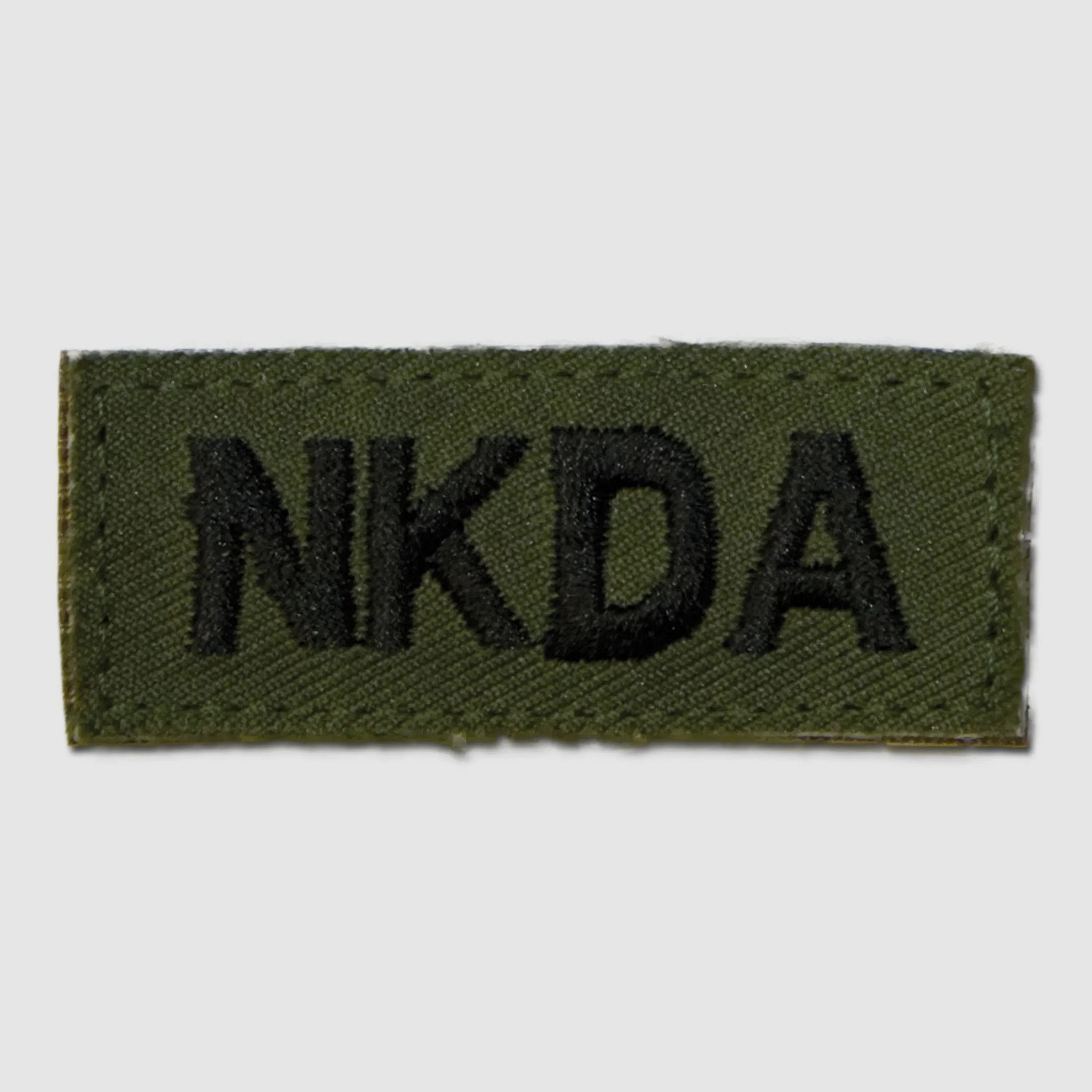 Fritzsch Textilabzeichen NKDA Klett oliv