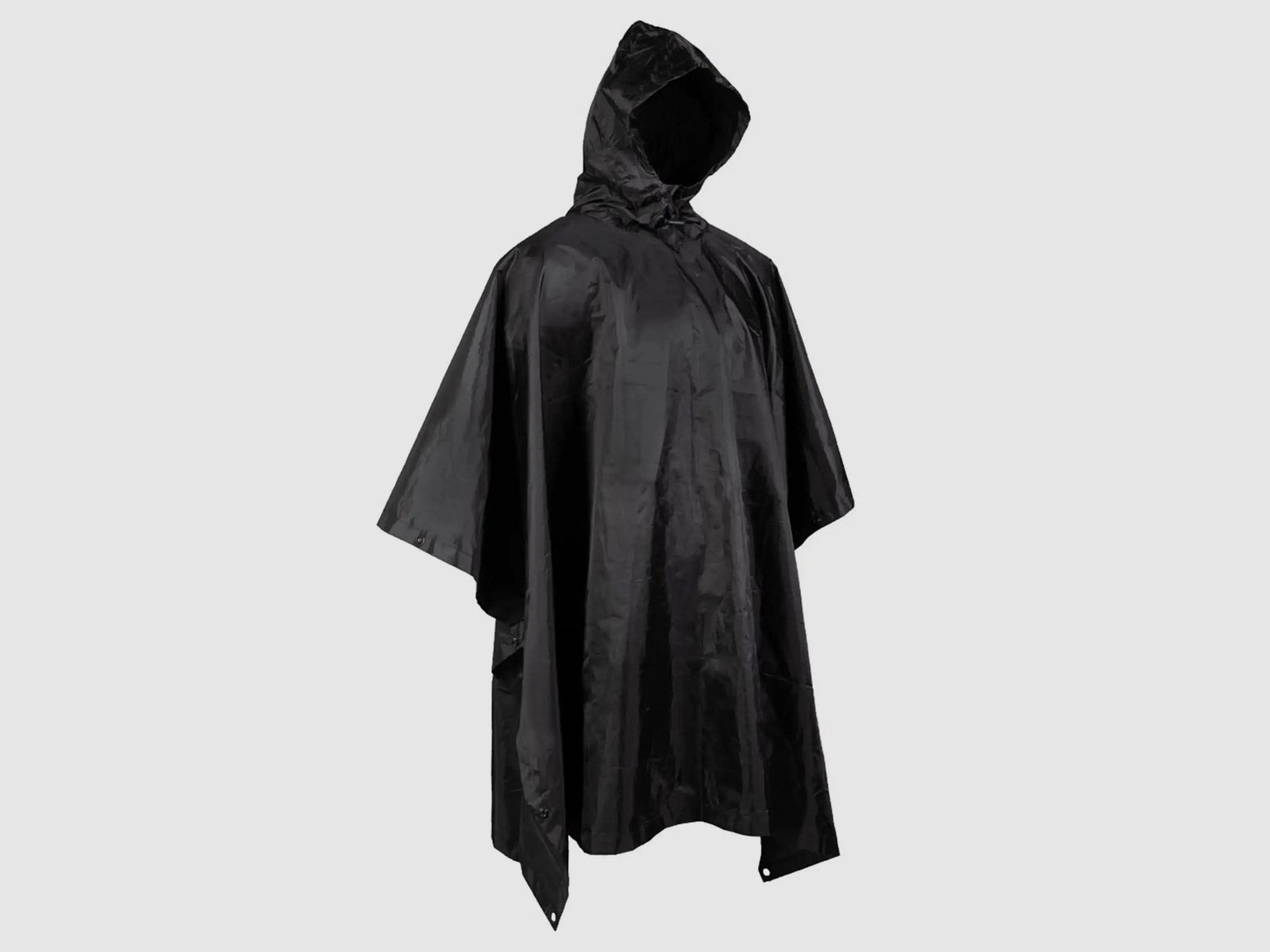 Mil-Tec Mil-Tec Poncho Basic Ripstop - Nero