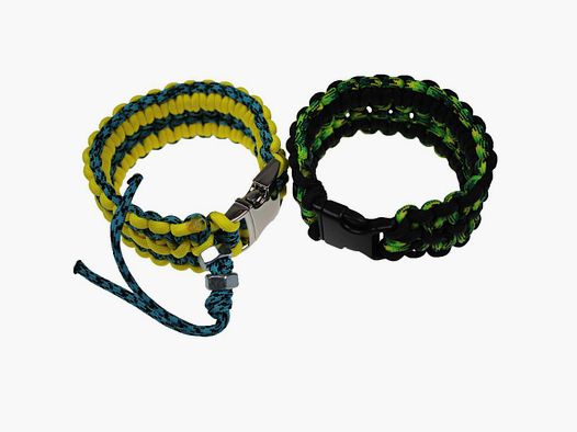 Survival Armband Double Wide Cobra Armband