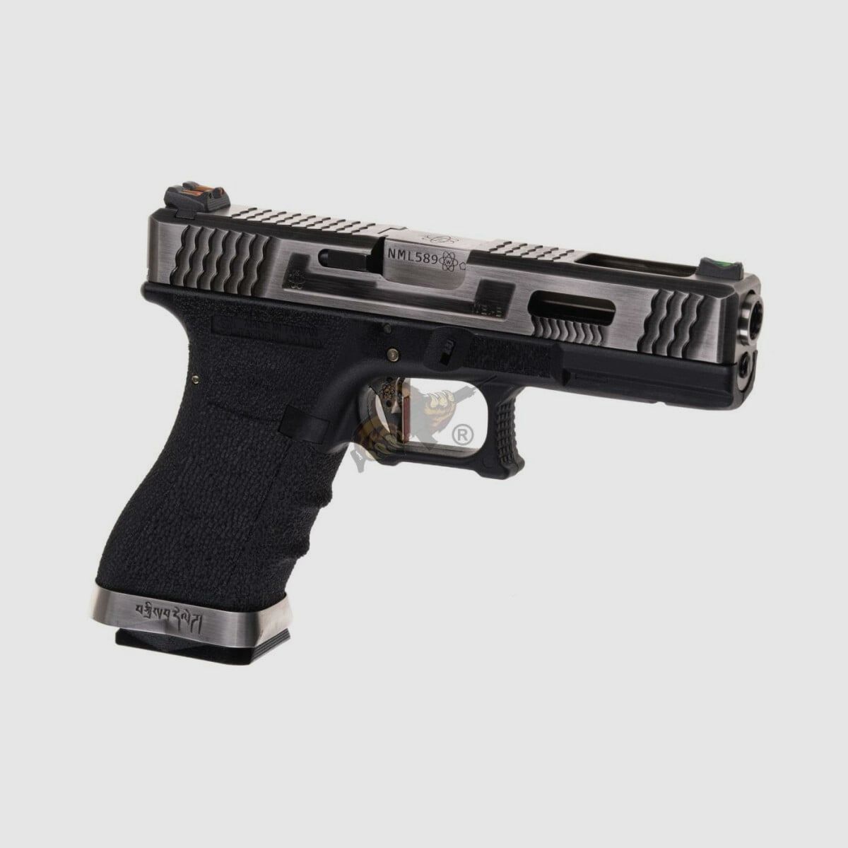 WE Custom 17 Version Métallique Dual Tone Noir GBB -F-