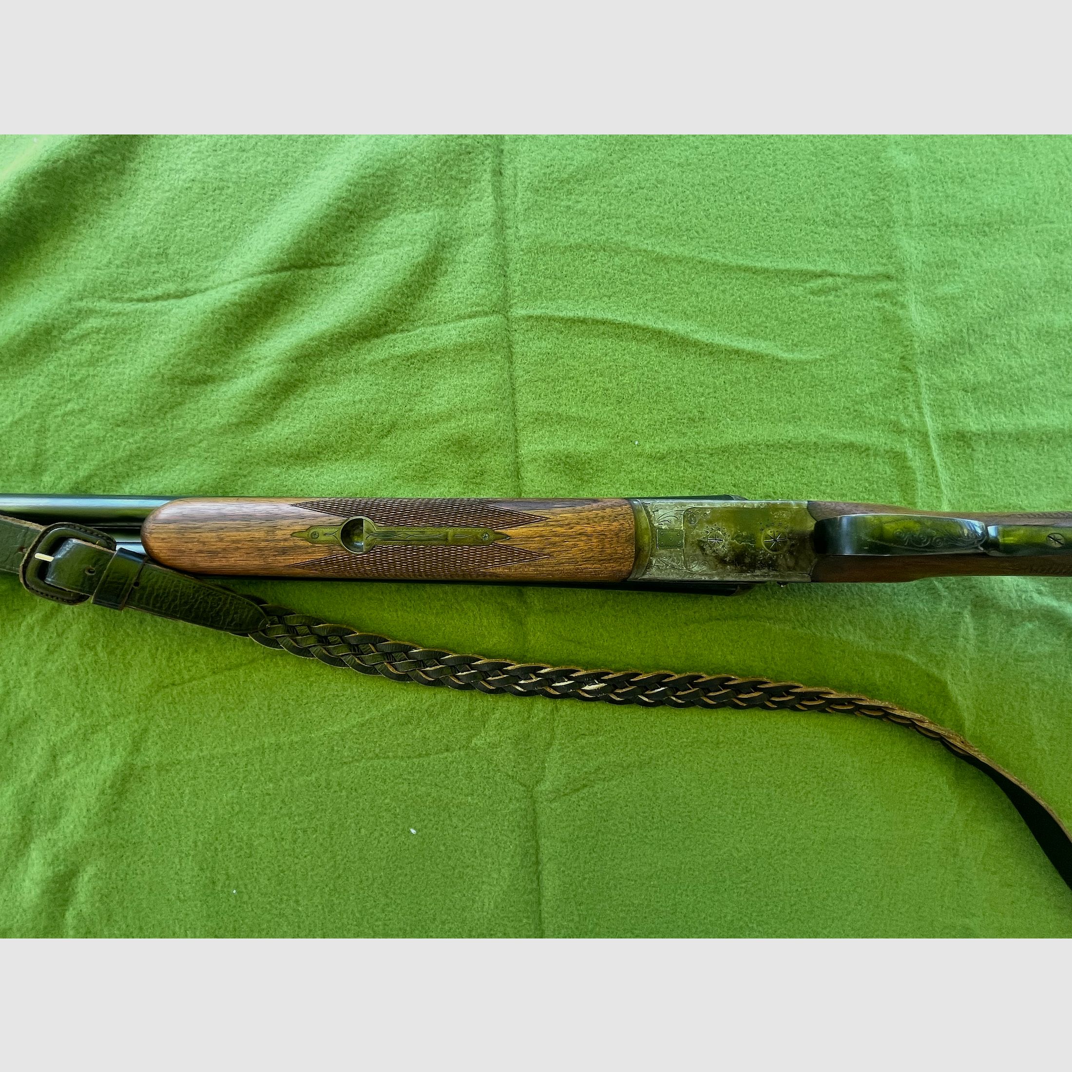 Doppelflinte Simson Suhl Kal 12/70,  71cm Läufe