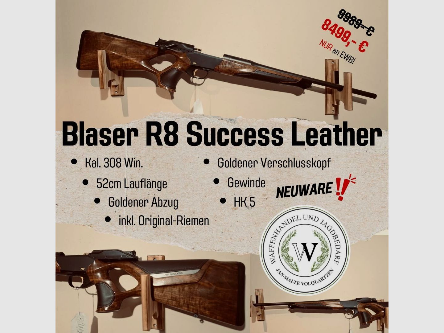 Blaser R8 Success Leather