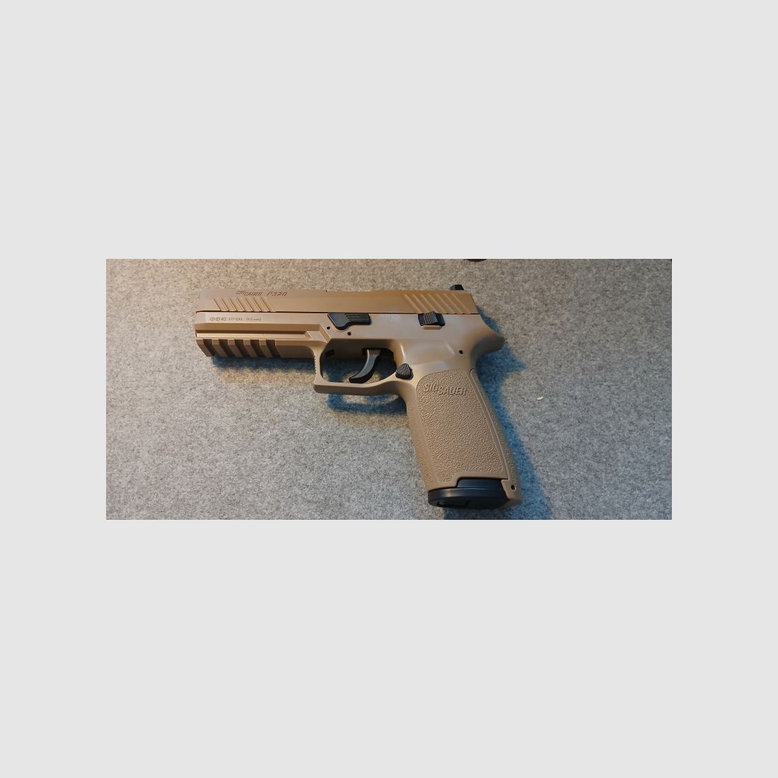 Sig Sauer P320 Co2 Diabolo Luftpistole mit O-Box und Koffer