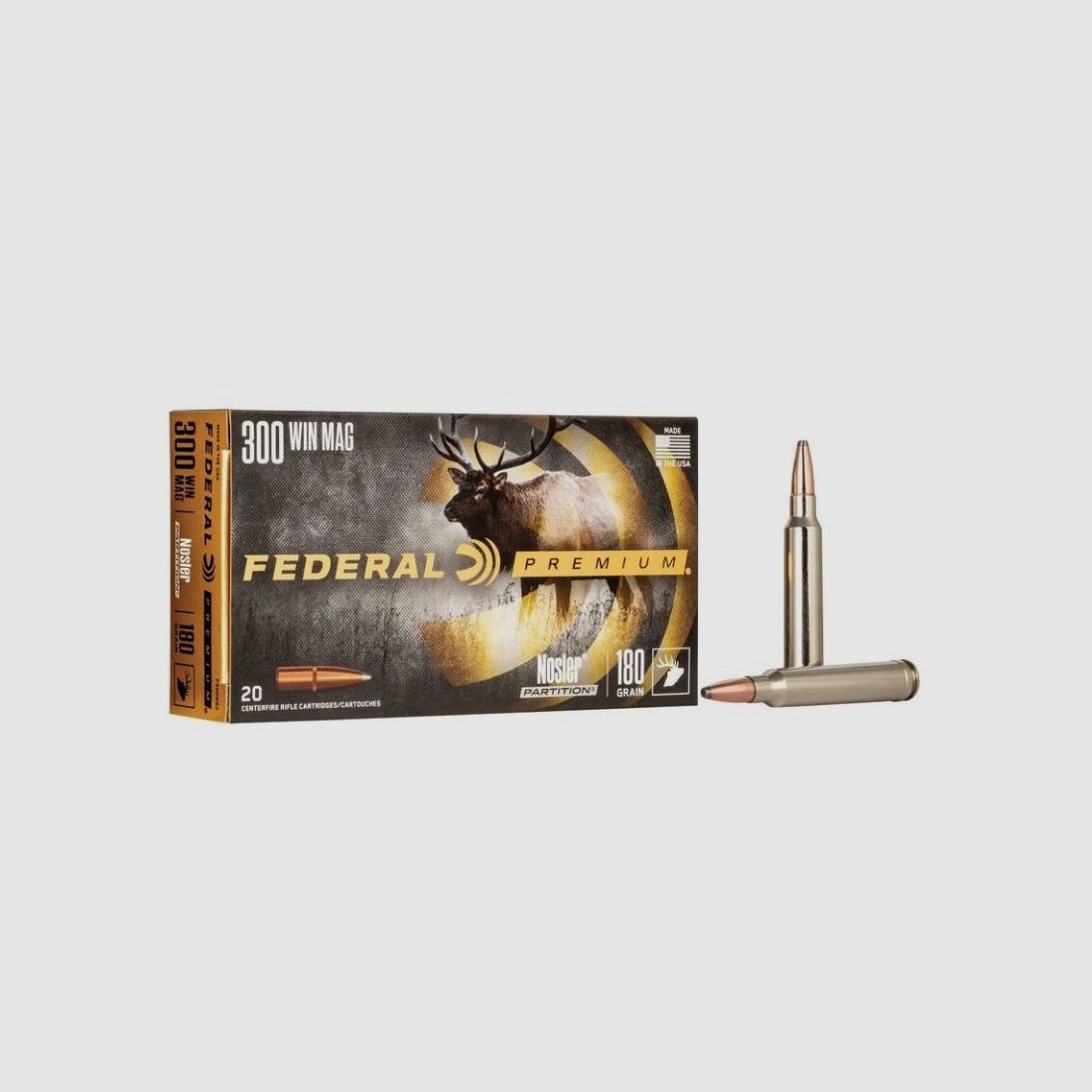 Federal Premium Nosler Partition Kal. 300 Win Mag 180gr