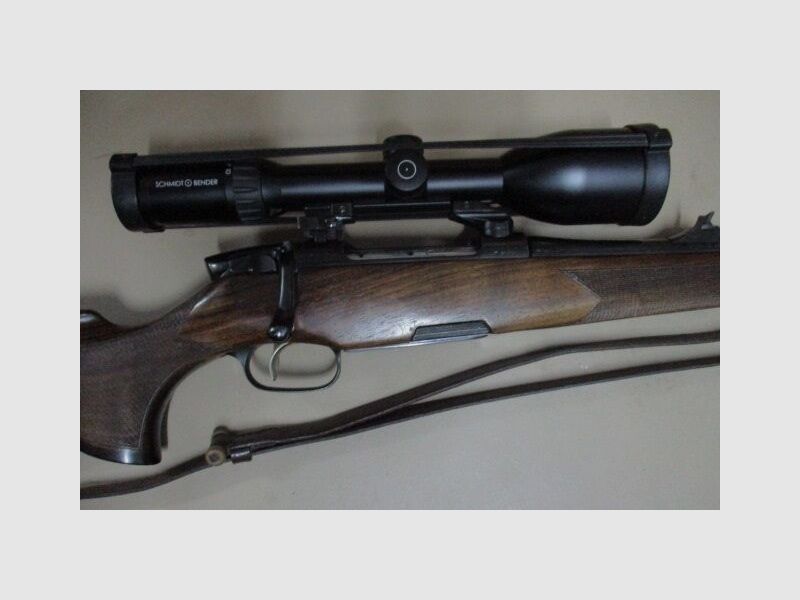 Repetierstutzen Steyr Luxus 7x64 mit ZF Schmidt und Bender 2,5-10x56 mit LP Steyr Luxus Stutzen