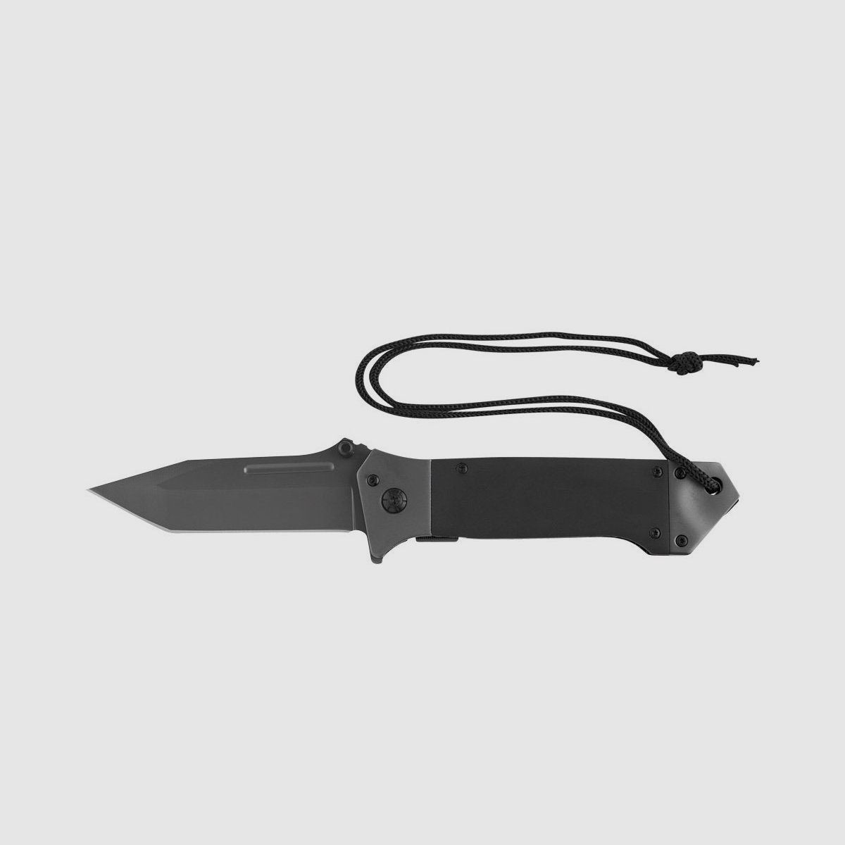 AUSONIA 026519 Cuchillo de bolsillo negro 21,5 cm
