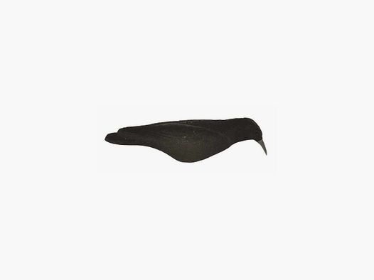 Flocked crow shell