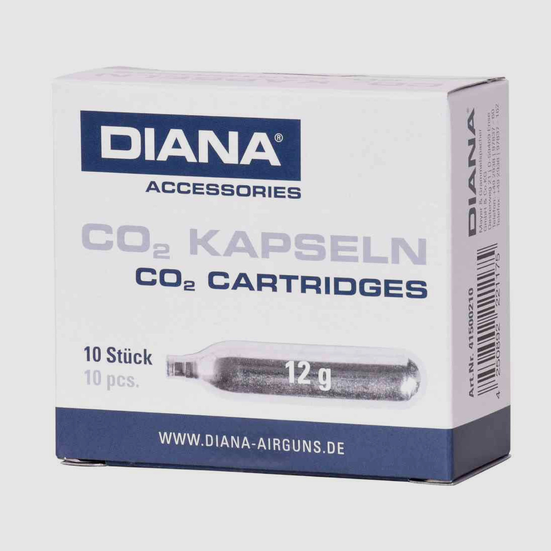 DIANA capsule CO2 12g 10 pezzi