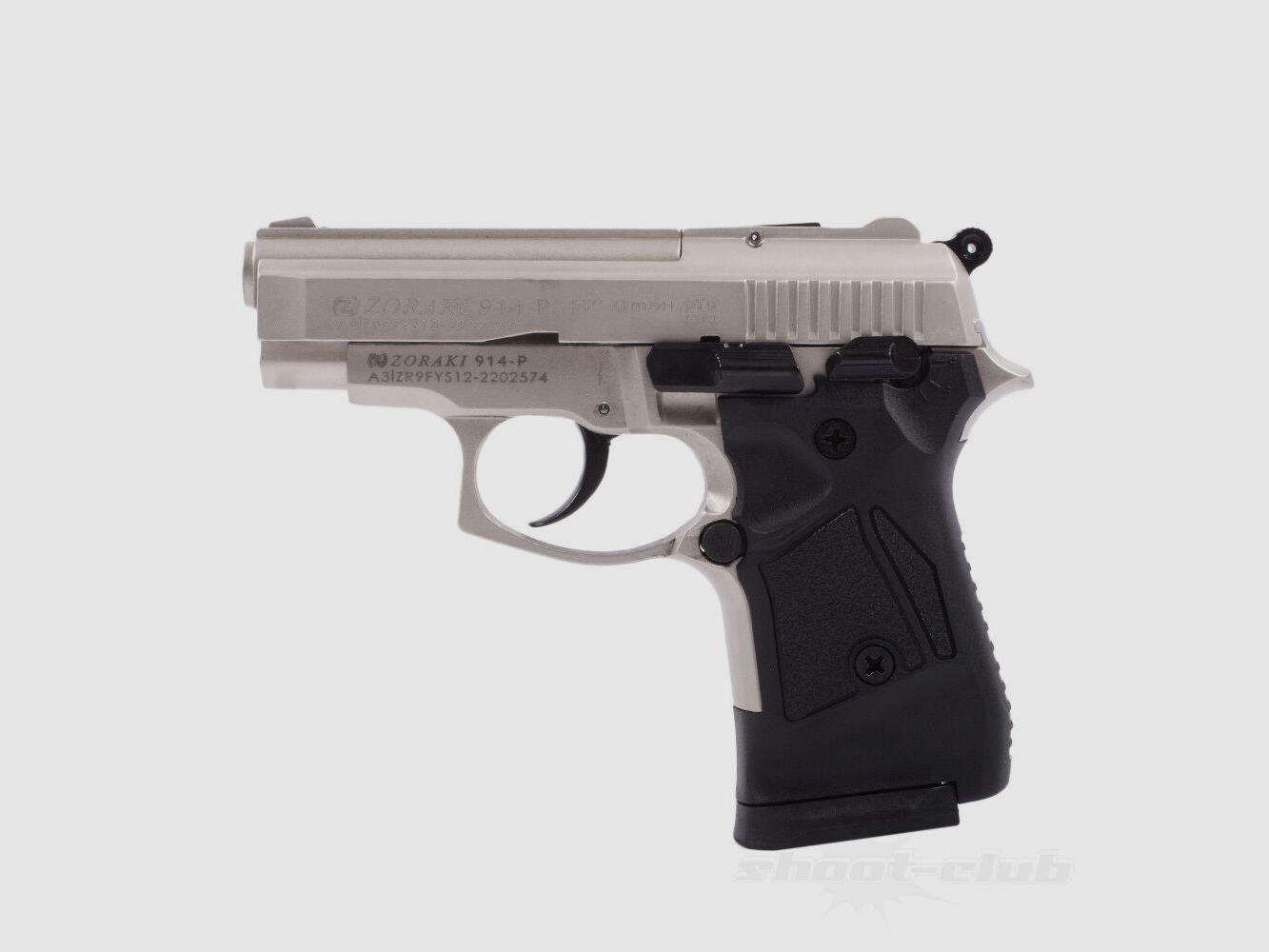 Zoraki 914-P Schreckschusspistole Satina 9mm P.A.K.