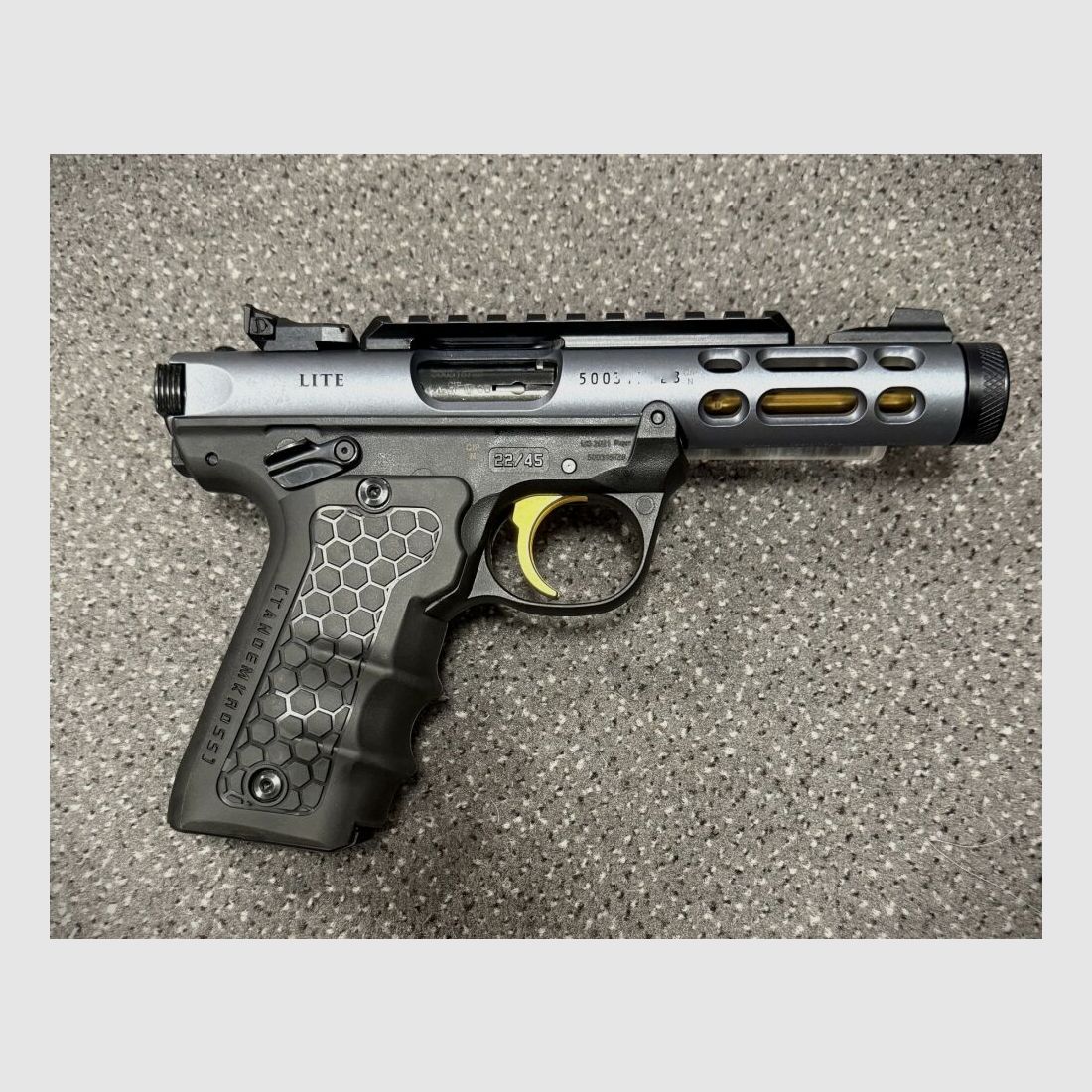 Ruger Mark IV 22/45 Lite Gold