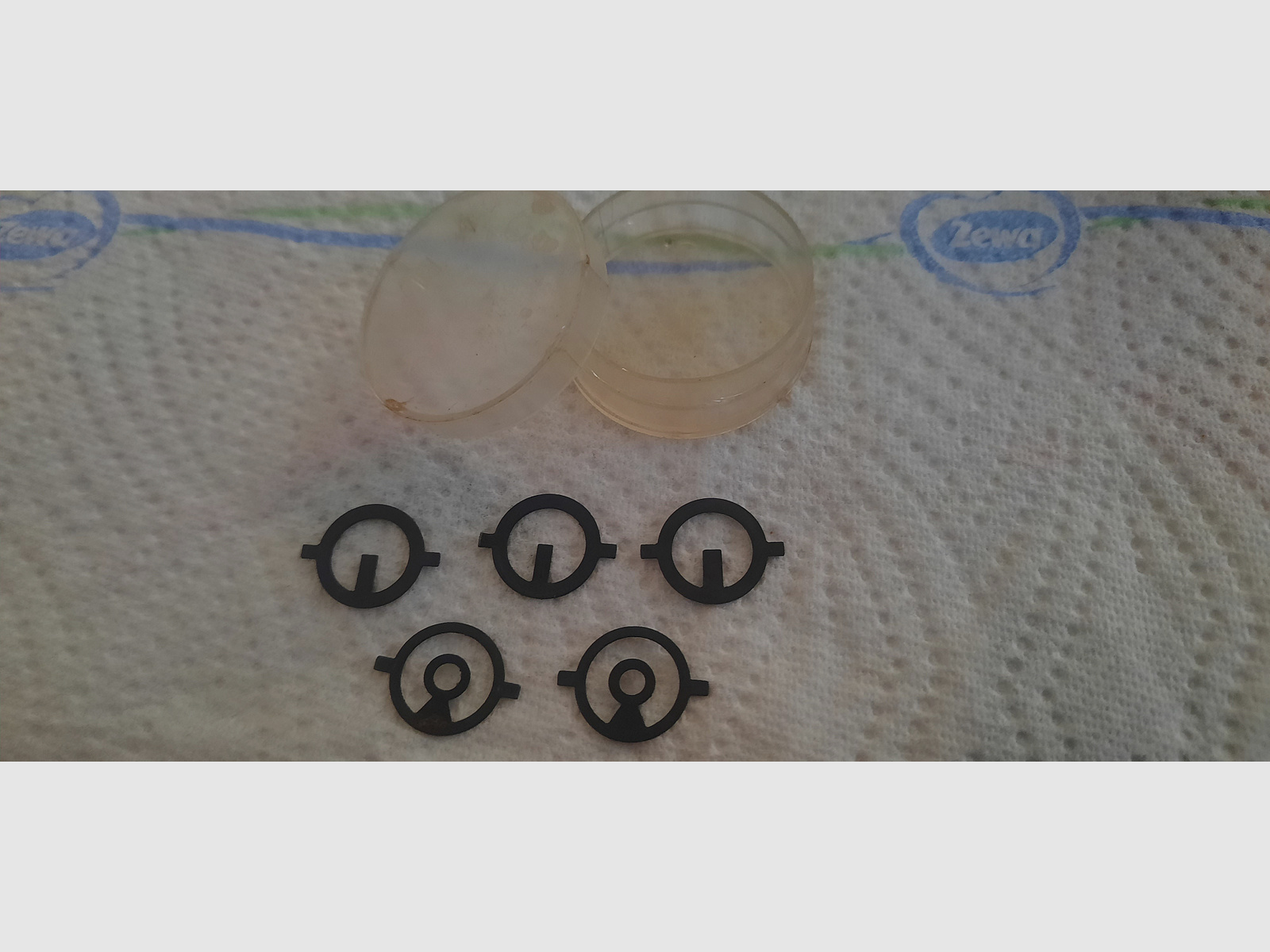 Diopter Haenel 312 DDR/ Exportfeder / Ring- Balkenkörner