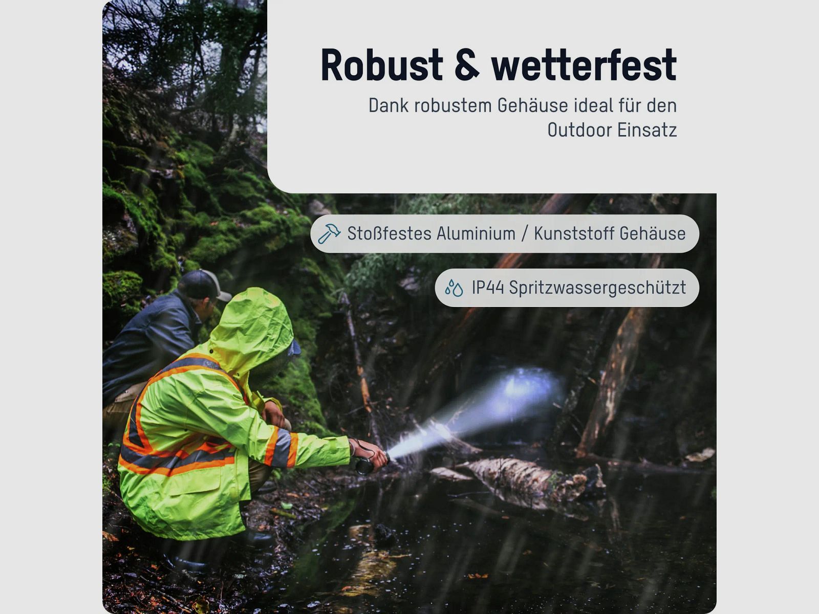 Ansmann flashlight TA300BF