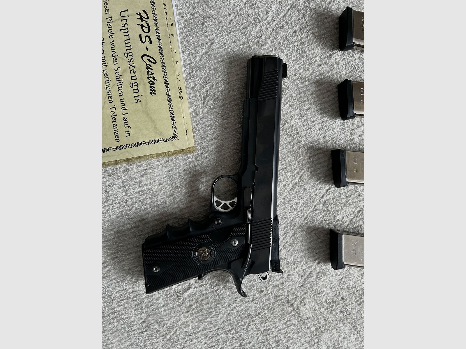 1911 HPS Target 6“ Custom Gun Aristokrat .45ACP