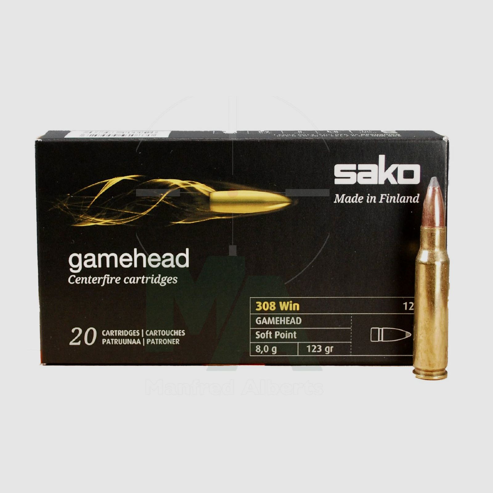 Sako .308Win Gamehead SP 8,0g - 123gr