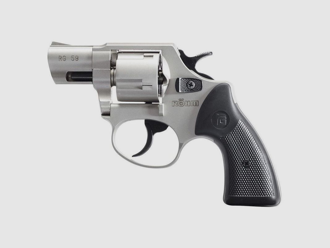 Revolver a salve Rohm RG 59 alluminio cromato