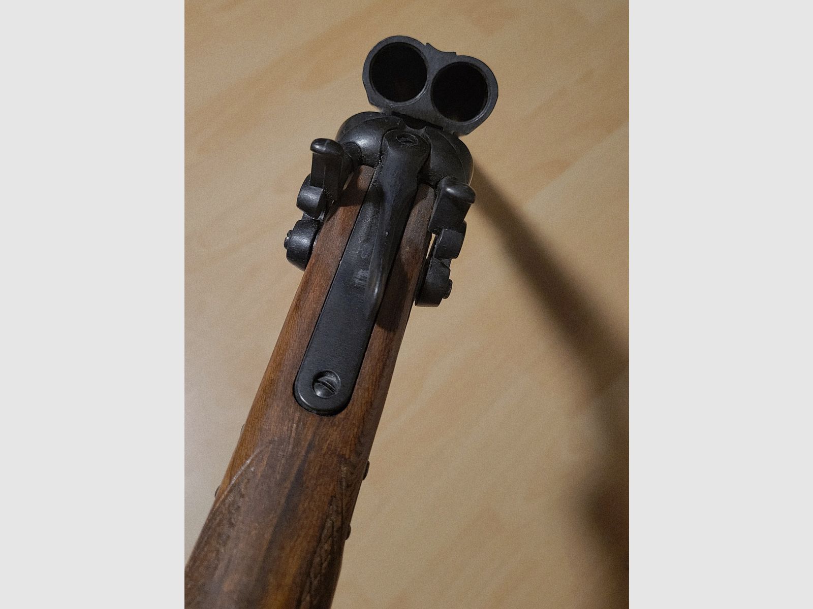 Schrotflinte Wyatt Earp USA 1881 - Deko Waffe mit Doppellauf / Querflinte