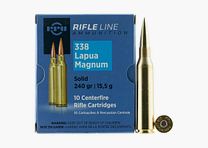 PPU .338 Lapua Magnum Solid 240gr