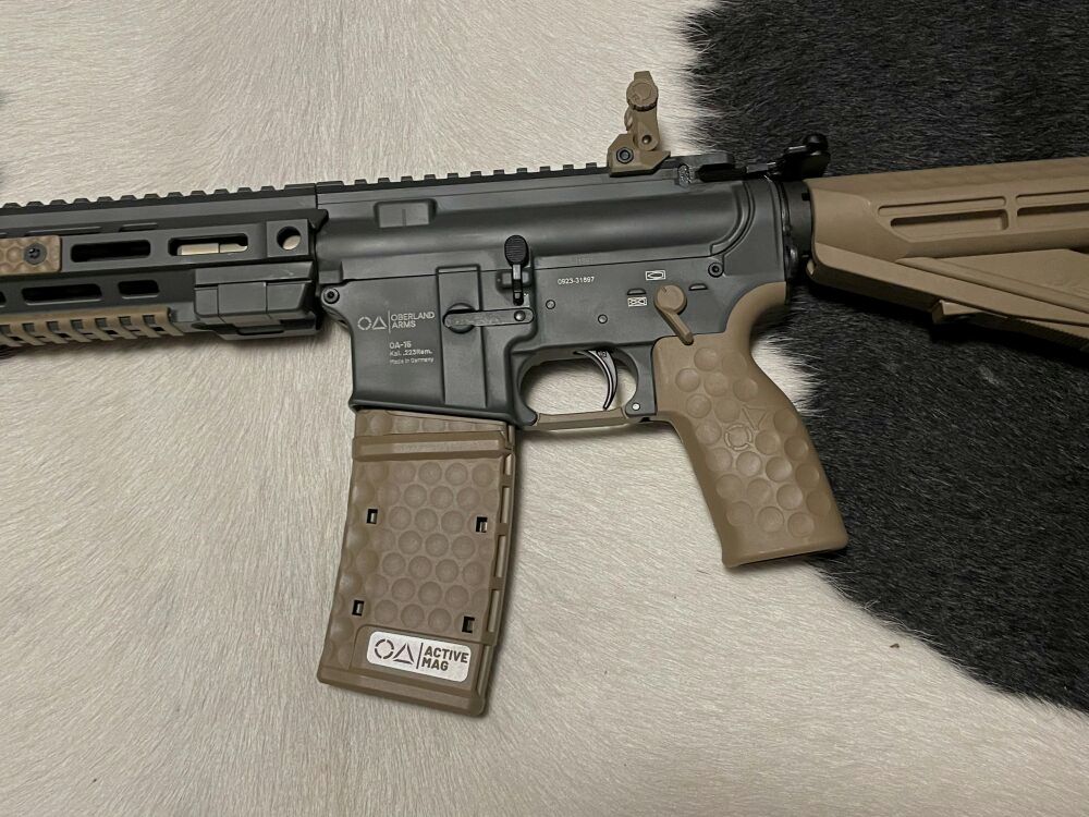 OBERLAND ARMS OA-15 PR M5, cañón 16,75", guardamanos OA MDR M-LOK 13", culata OA M4 BUIS, MFD