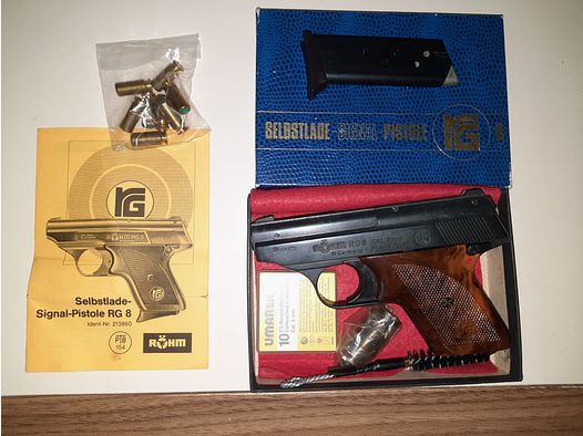 Röhm RG-8 Kaliber 8mm Schreckschusspistole
