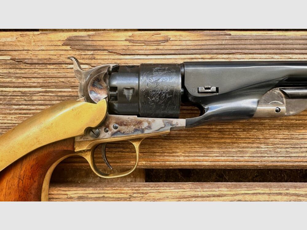 Colt Army 1860 mit Anschlagsschaft .44(BlackPowder)