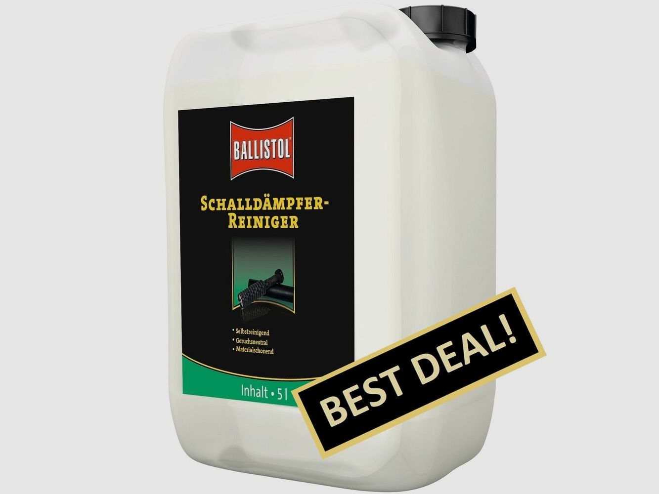 BALLISTOL Schalldämpfer-Reiniger Inhalt 5000 ml