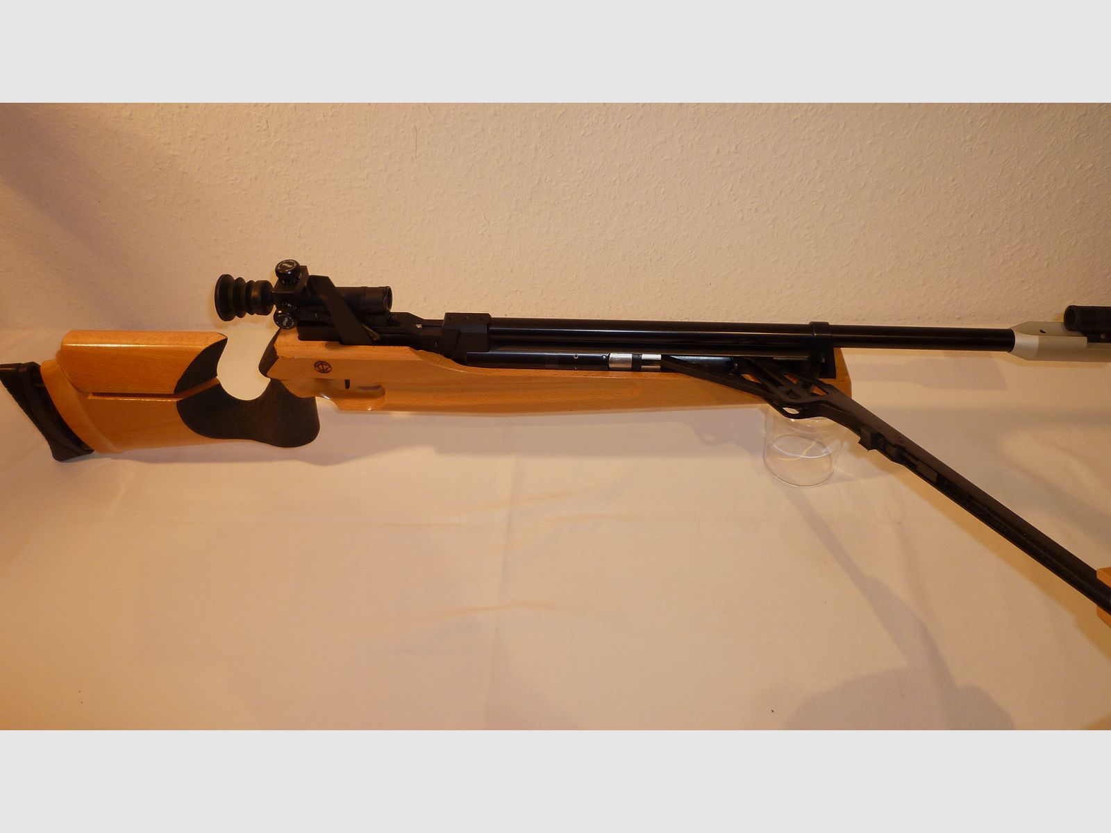 Match-Luftgewehr Walther LGM - 2 rechts / links Jugendgewehr SN108026