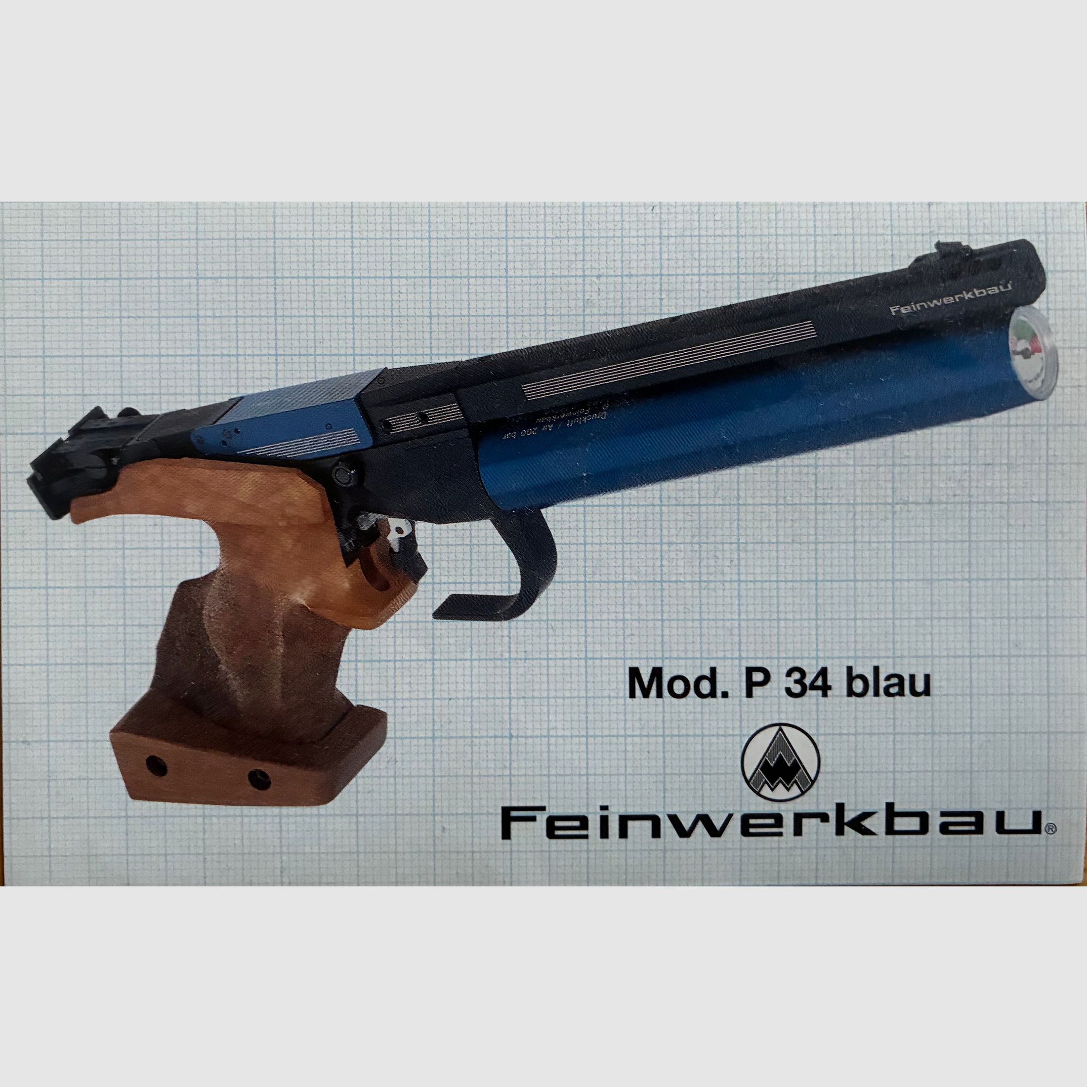 FWB Feinwerkbau air pistol 100 102 103 P34
