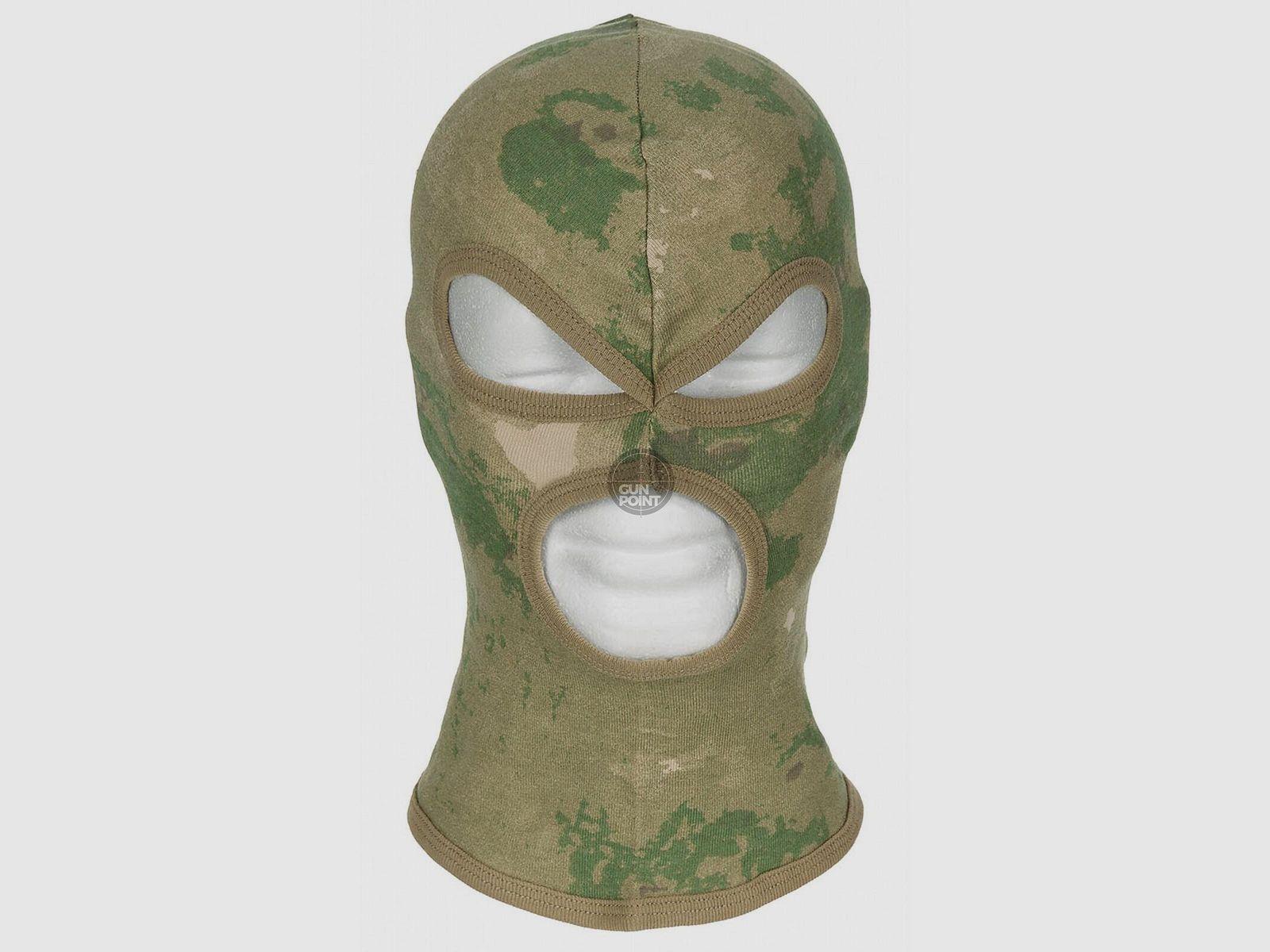 Balaclava, 3-Loch, dünn,HDT-camo FG, 100 % Baumw.