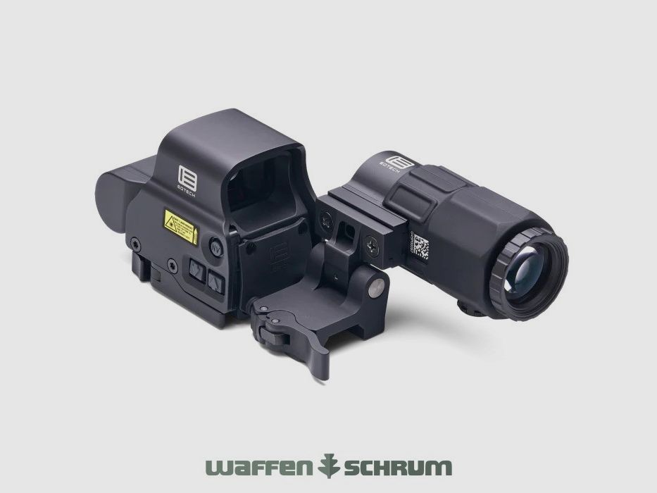 Eotech HHS V EXPS3 -4 + G45 Holosight + Magnifier SET, noir, (Holosight avec Abs. -4)