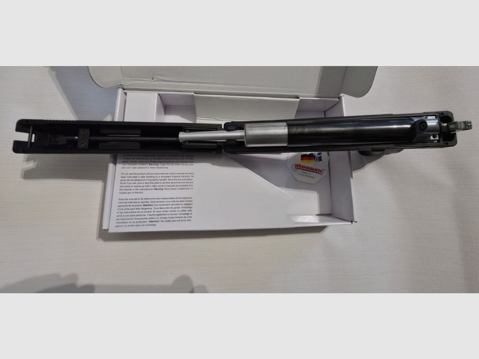 Weihrauch HW 40 PCA pistolet à air comprimé – Cal. 4,5mm Diabolo – État impeccable !