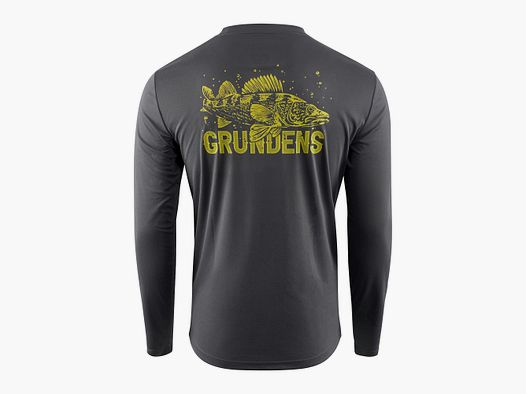 Grundens King of the Lakes LS Tech Tee Anchor M