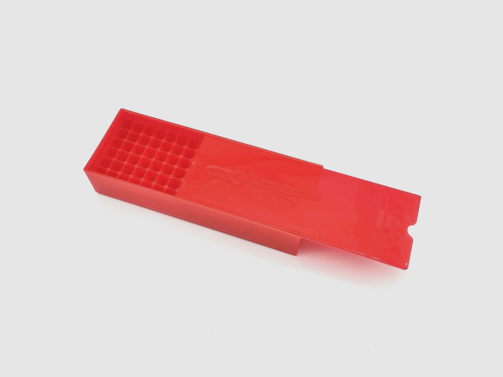 CED 9mm Patronenbox, 100er - Rot