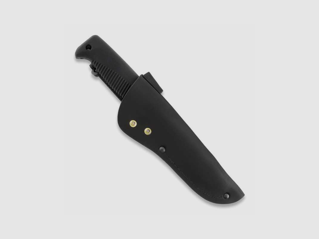 Peltonen Knives M07 Ranger Puukko Sissipuukko FJP145 unbeschichtet Lederscheide schwarz