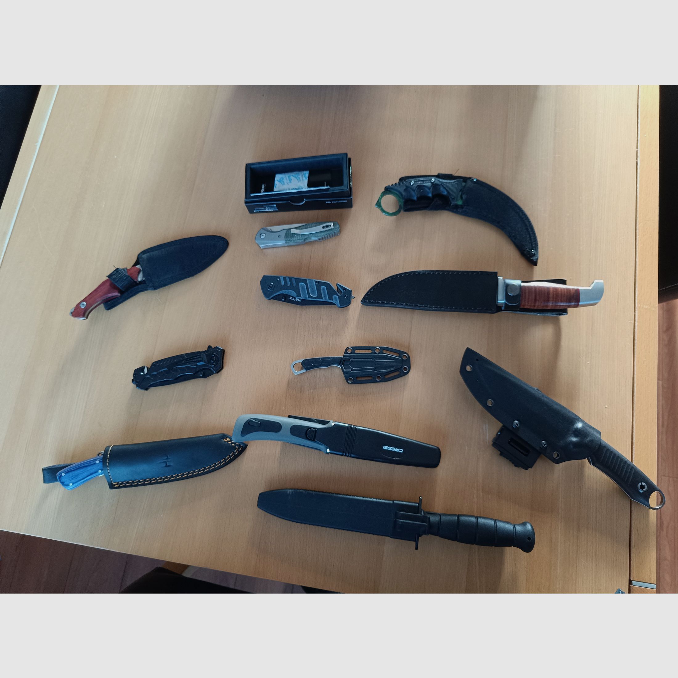 knife collection