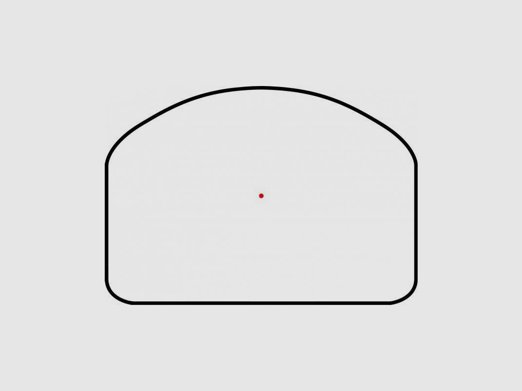 Hawke Vantage Reflexvisier 1x24 3 MOA Dot Red Punkt, Weaver / Docter Schnittstelle