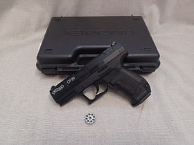 Walther CP99 black / 4,5 mm Diabolo / CO2 / Pistole / OVP (59)