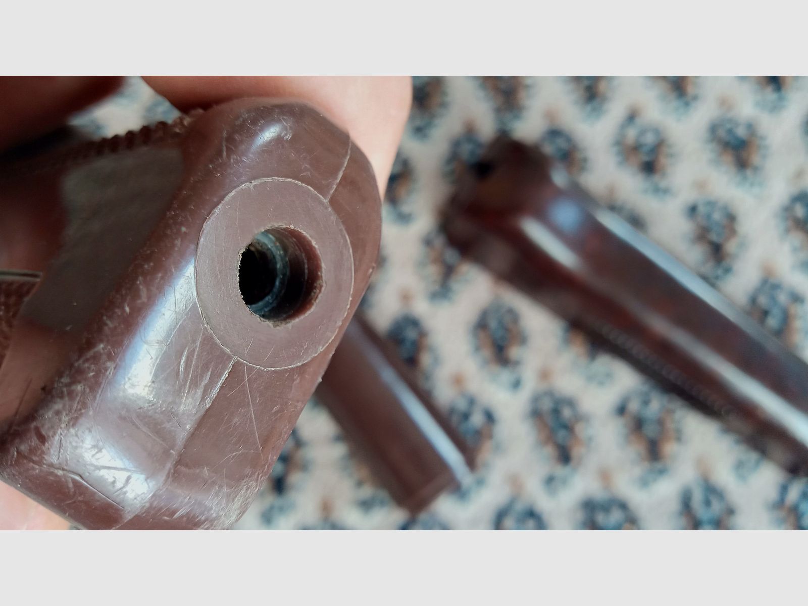 Set di protezione anteriore AKMS MPi dell'Est Germania per AKMS & AK74 DDR NVA in bakelite e plastica // montaggio indiretto anche per NEDI SDM Type 56 possibile, immagine 15 di 20