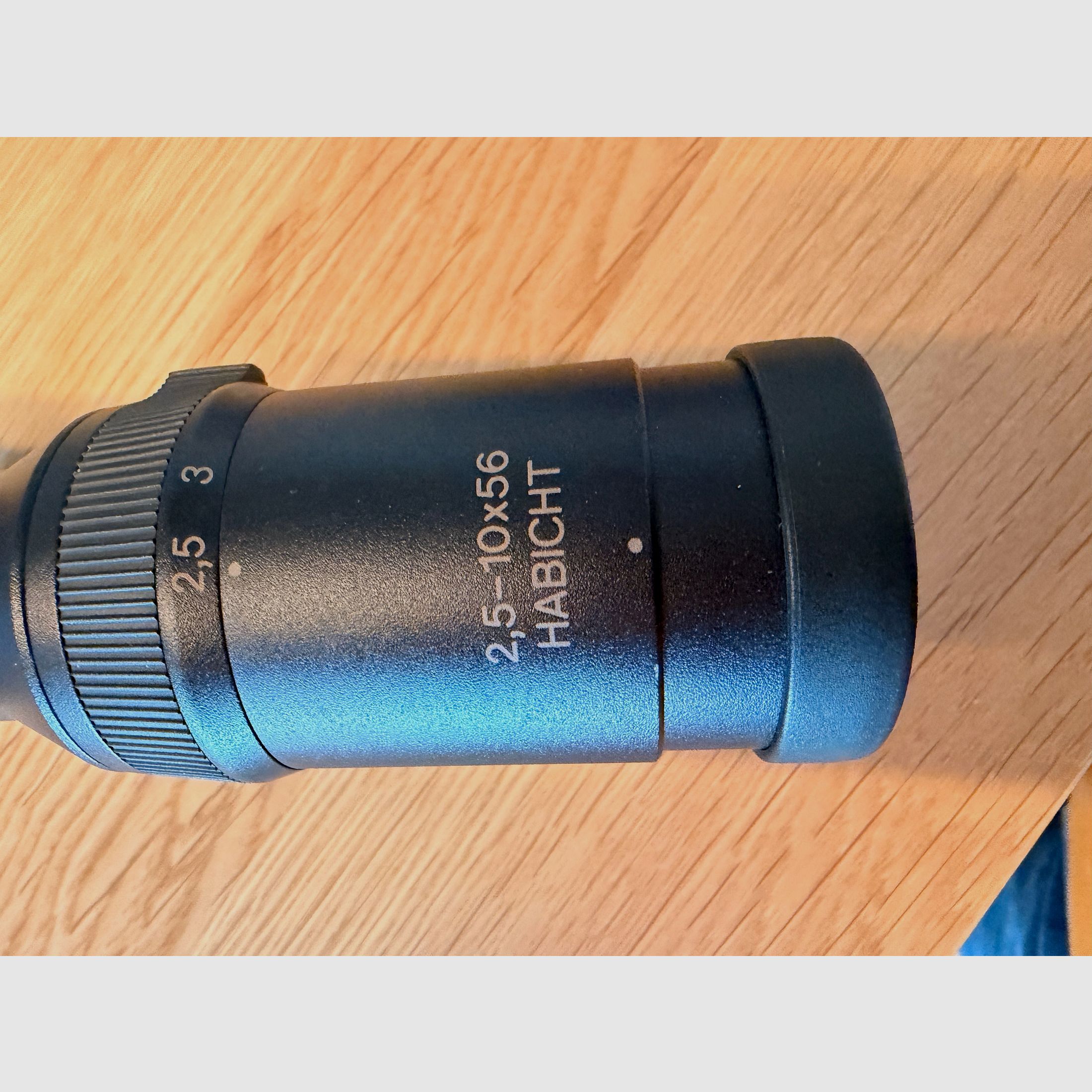 Swarovski Habicht 2.5-10x56 scope, EPARMS adapter