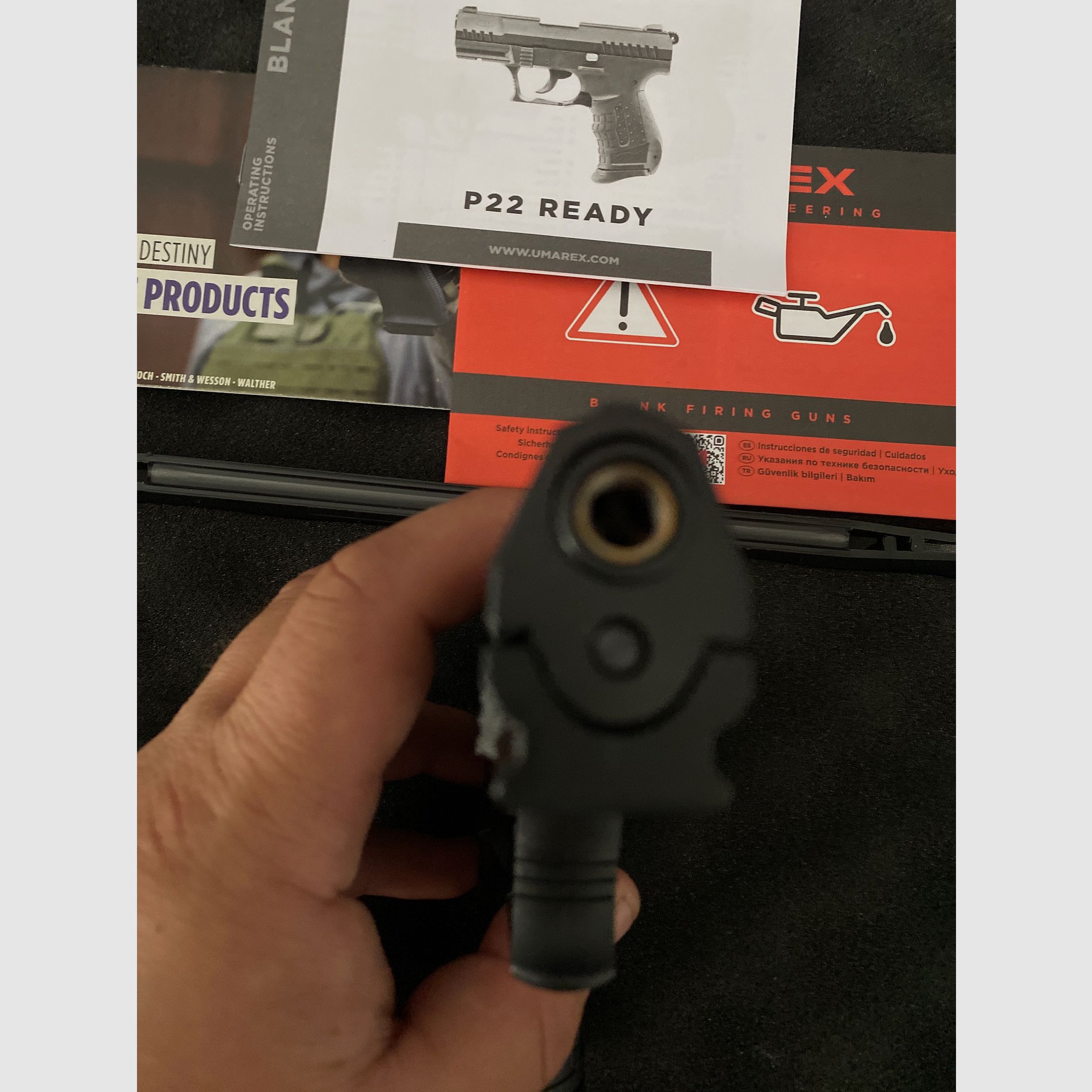 Walther P22 Ready 9mm P.A.K. mit Koffer Neu