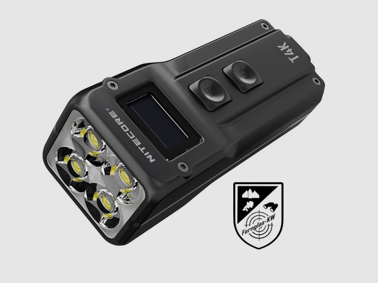Nitecore T4K LED Taschenlampe 4000 Lumen