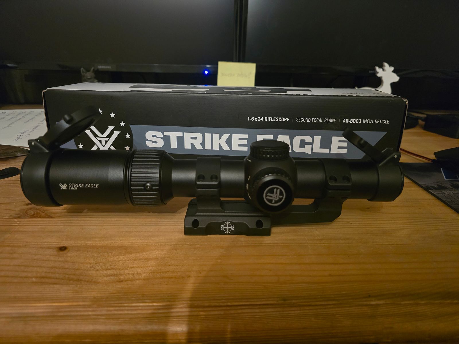 Vortex Strike Eagle+FlipUp's inkl EraTac Montage
