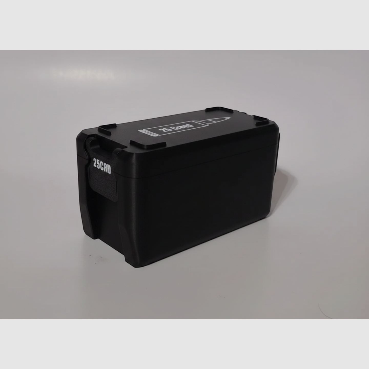 Filamelt Munitionsbox / 25 Creedmoor / 'Klapp- / Rastdeckel' / Patronenbox, Ammo Box