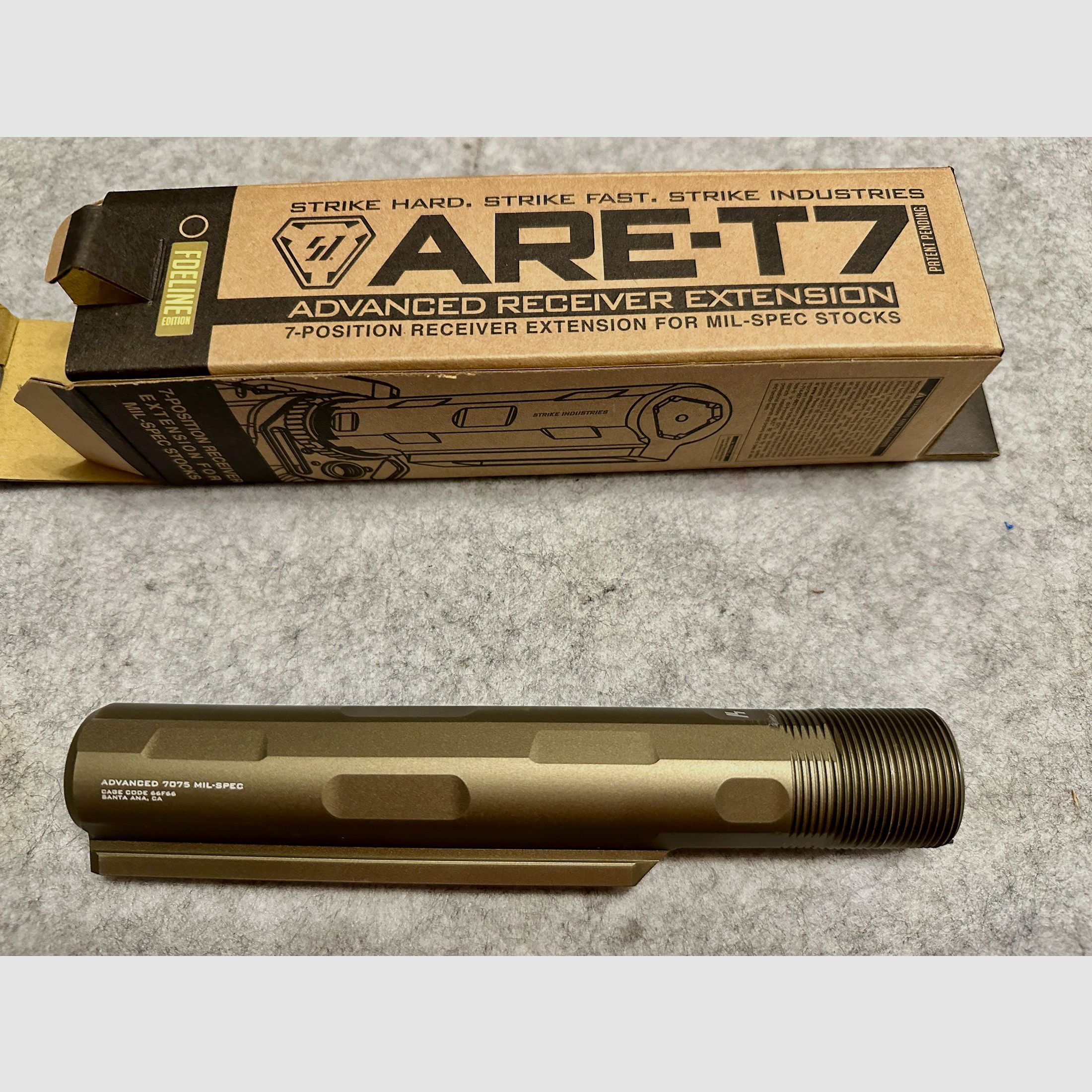 Strike Industries Advanced Receiver Extension (ARE) in FDE