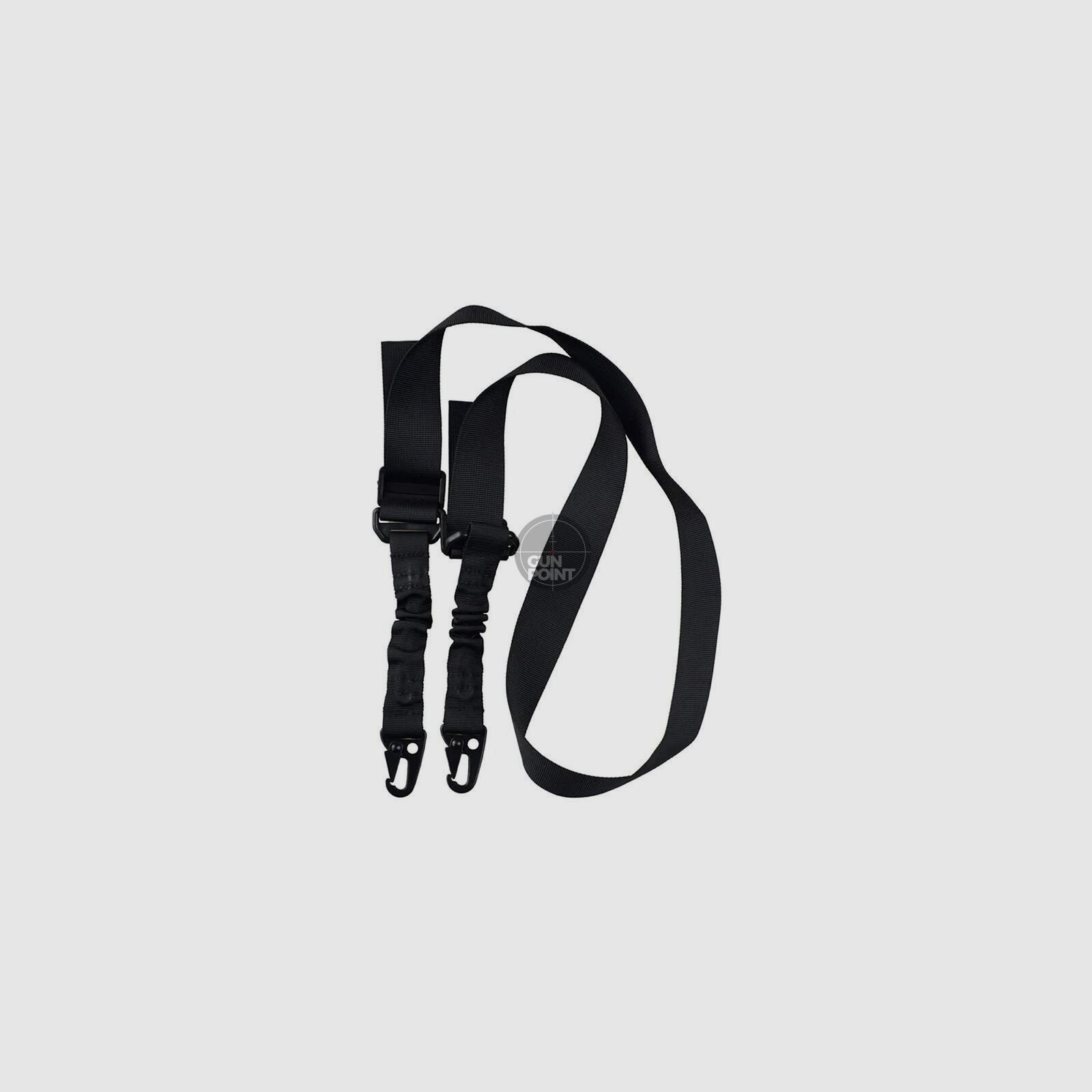 OpTacs - Two Point Multi-Tactical Sling - verstellbarer Gewehrriemen Schwarz