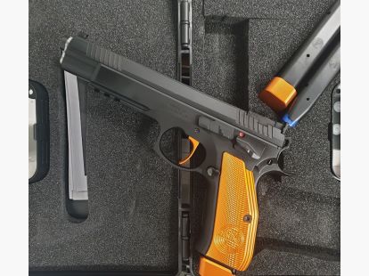 CZ Pro Tuning Taipan Oranje 9mm Luger